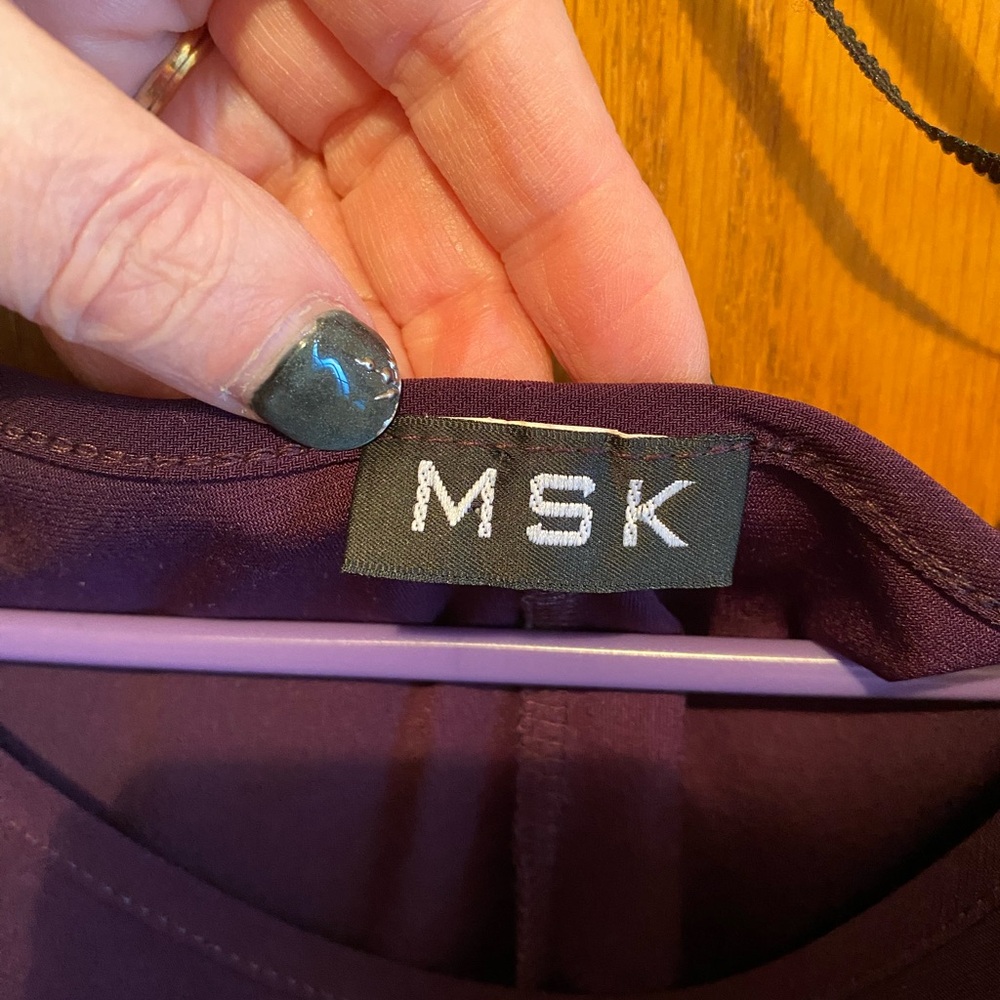 MSK Women’s Dress - Deep Purple ☂️ - Picture 2 of 6